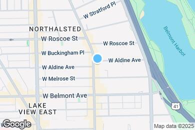 Map image of the property - 557 W Aldine Ave