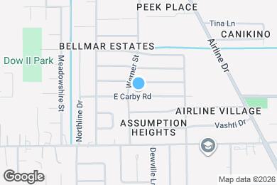 Map image of the property - 411 E Carby Rd