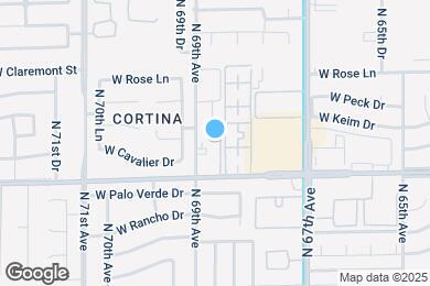 Map image of the property - 6034 N 68th Dr