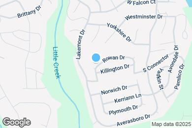 Map image of the property - 280 Rowan Dr