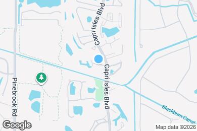 Map image of the property - 927 Capri Isles Blvd