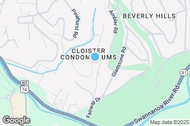 Map image of the property - 301 Abbey Cir