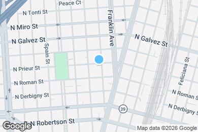 Map image of the property - 1840 Painters St