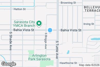 Map image of the property - Bahia Vista Apartments