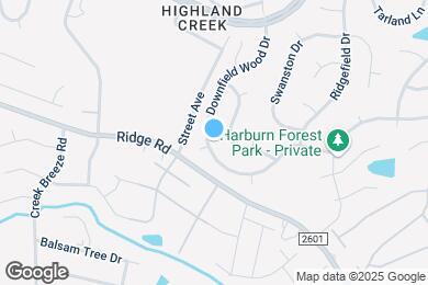 Map image of the property - 6017 Downfield Wood Dr