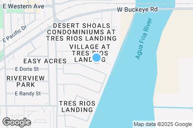 Map image of the property - 943 E Agua Fria Ln
