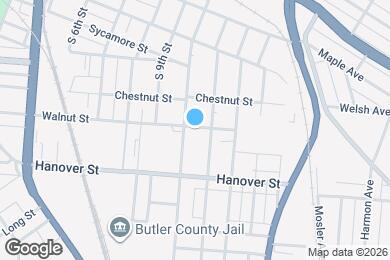 Map image of the property - 1005 Walnut St