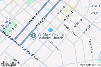 Map image of the property - 420 W 7th St