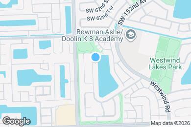 Map image of the property - 6731 SW 155th Ave