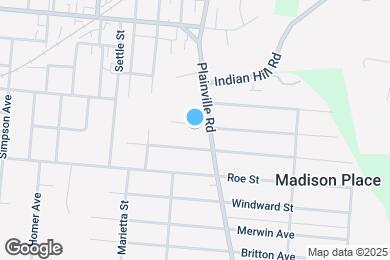 Map image of the property - 6741 Hurd Ave