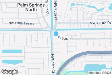 Map image of the property - 7651 NW 168th Terrace