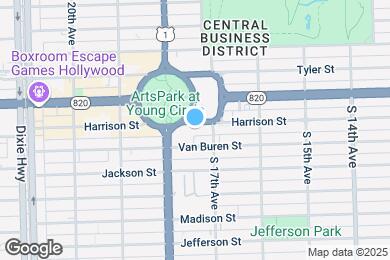 Map image of the property - 1720 Harrison St