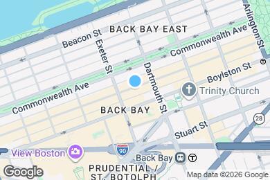 Map image of the property - 184 Newbury St