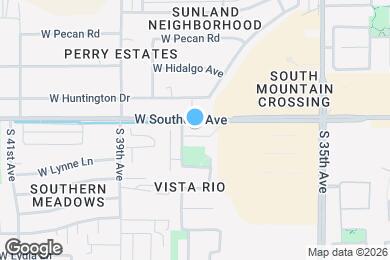 Map image of the property - 3724 W Pleasant Ln
