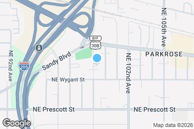 Map image of the property - 4808 NE 99th Ave