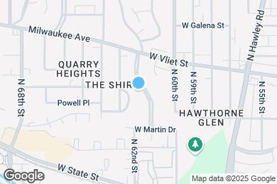 Map image of the property - 1331 Martha Washington Dr