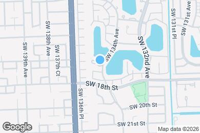 Map image of the property - 13410 SW 16th Ln