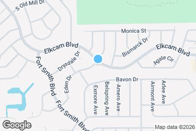 Map image of the property - 1905 Eden Dr