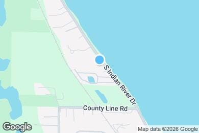 Map image of the property - 13795 S Indian River Dr