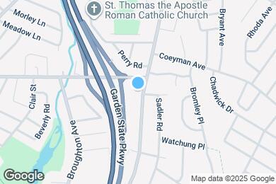 Map image of the property - 530 E Passaic Ave