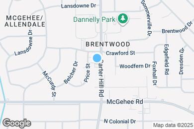 Map image of the property - 3528 Carter Hill Rd