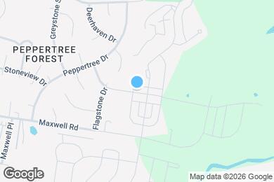 Map image of the property - 6013 Trailwater Dr