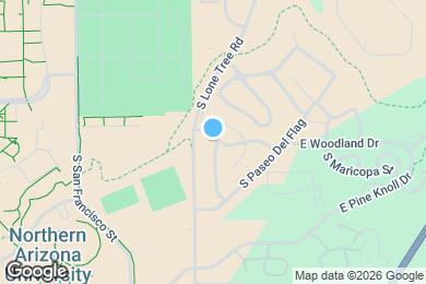 Map image of the property - 1220 S Pinegrove Rd