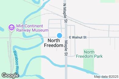 Map image of the property - 103 W Walnut St