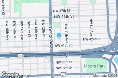 Map image of the property - 4200 NW 11th Ct