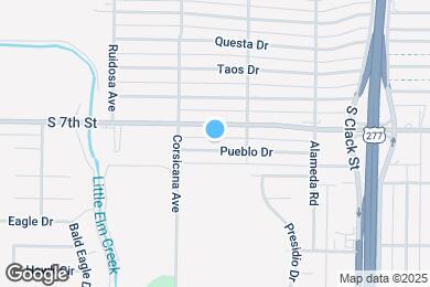 Map image of the property - 5350 Pueblo Dr