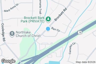 Map image of the property - 1605 Brockett Rd