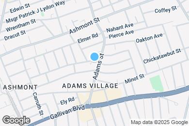 Map image of the property - 701 Adams St