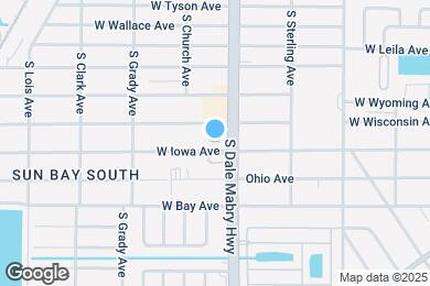 Map image of the property - 3809 W Iowa Ave