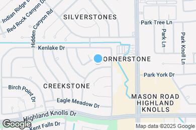 Map image of the property - 1322 Valley Landing Dr