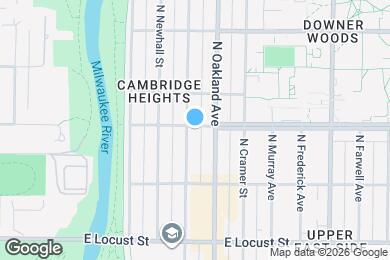 Map image of the property - 3078 N Bartlett Ave