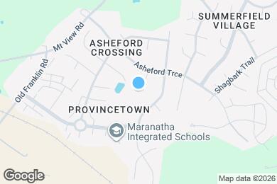 Map image of the property - 424 Asheford Ct