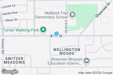 Map image of the property - 9605 W 47th St