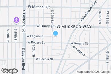Map image of the property - 1952 S 24th St