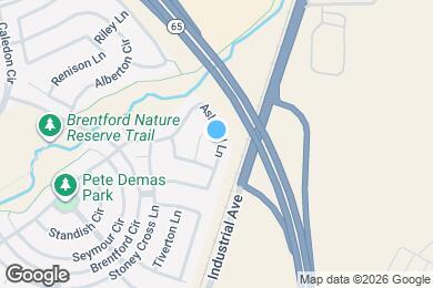 Map image of the property - 1097 Ashford Ln