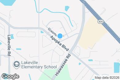 Map image of the property - 1998 Grasmere Dr