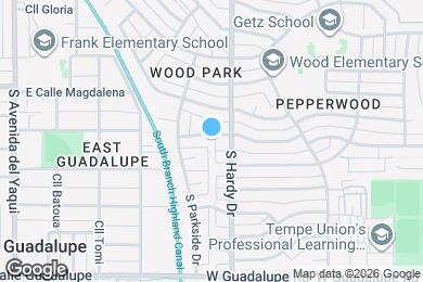 Map image of the property - 5910 S Colonial Way