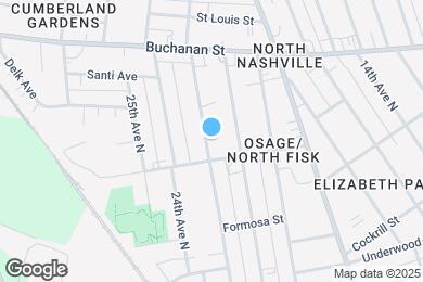 Map image of the property - 1706 23rd Ave N