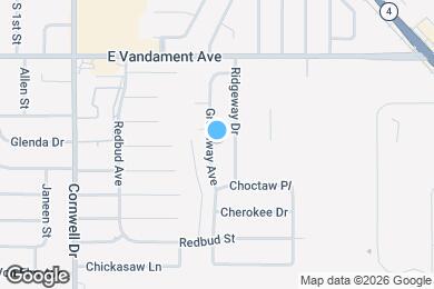 Map image of the property - 1820 Greenway Ave
