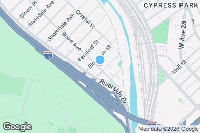 Map image of the property - 1111 Blake Ave