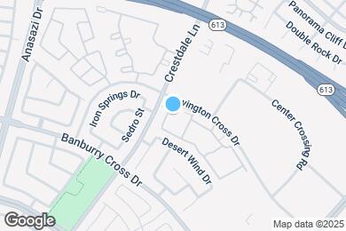 Map image of the property - 1520 Ruby Cliffs Ln