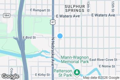 Map image of the property - 8115 N 9th St