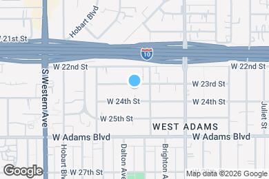 Map image of the property - 1906 W 23rd St