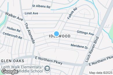 Map image of the property - 1279 Cedarcroft Rd