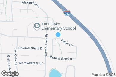 Map image of the property - 719 Gable Ln