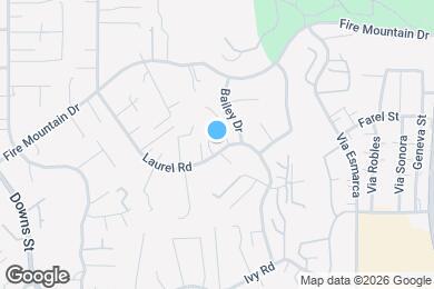 Map image of the property - 1864 Laurel Rd